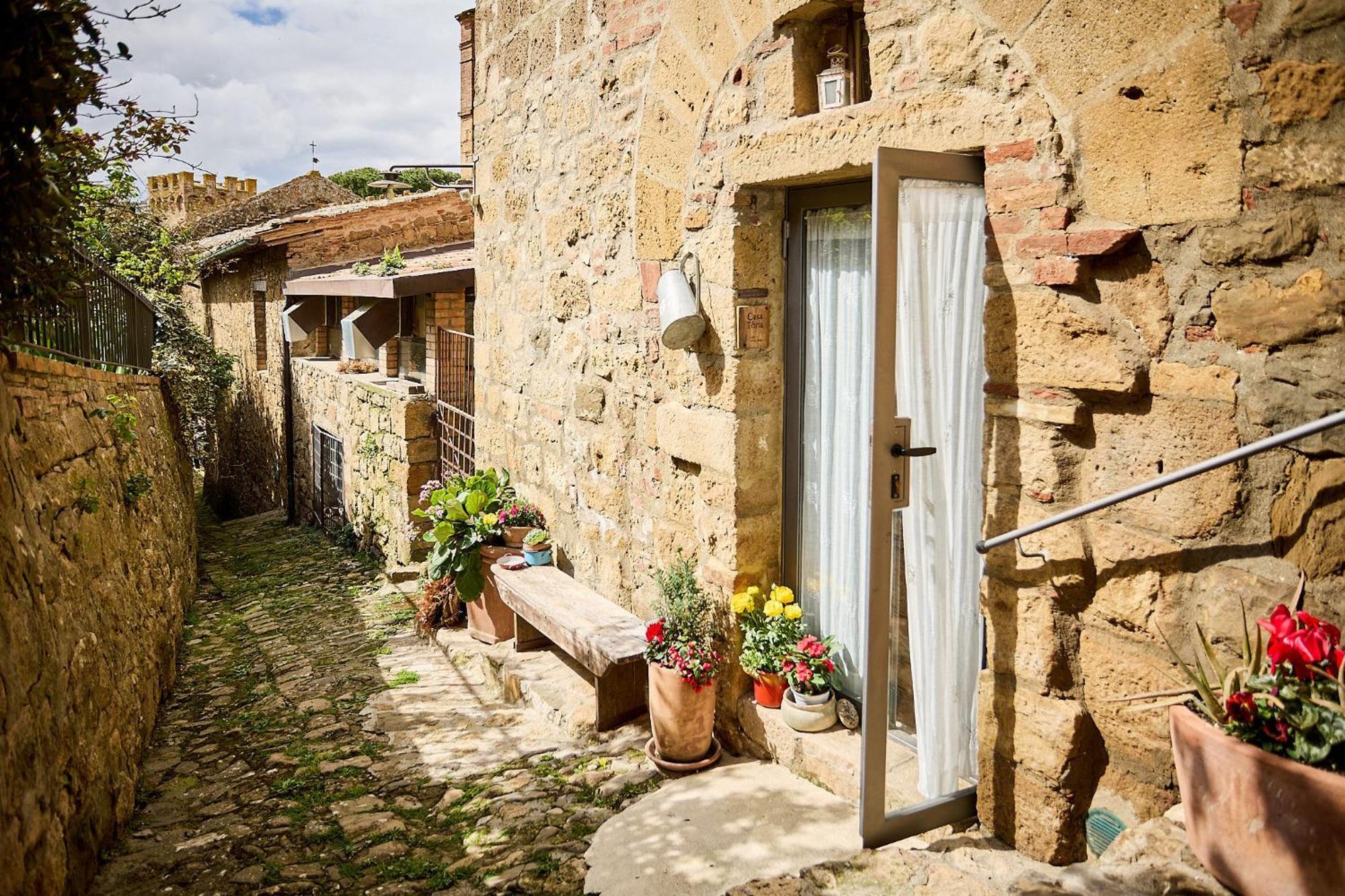 Casa Tòrta Monticchiello Exterior foto