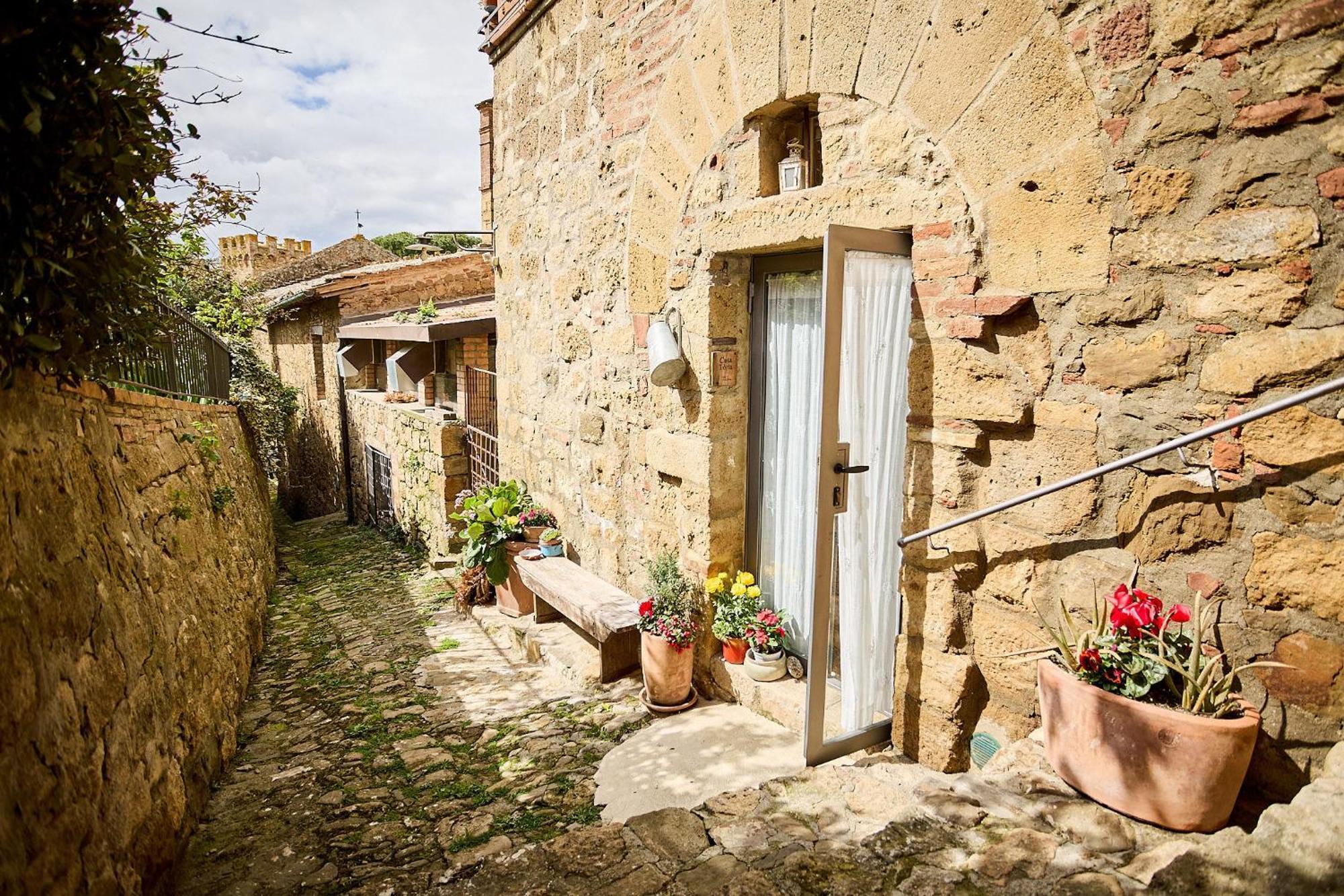 Casa Tòrta Monticchiello Exterior foto