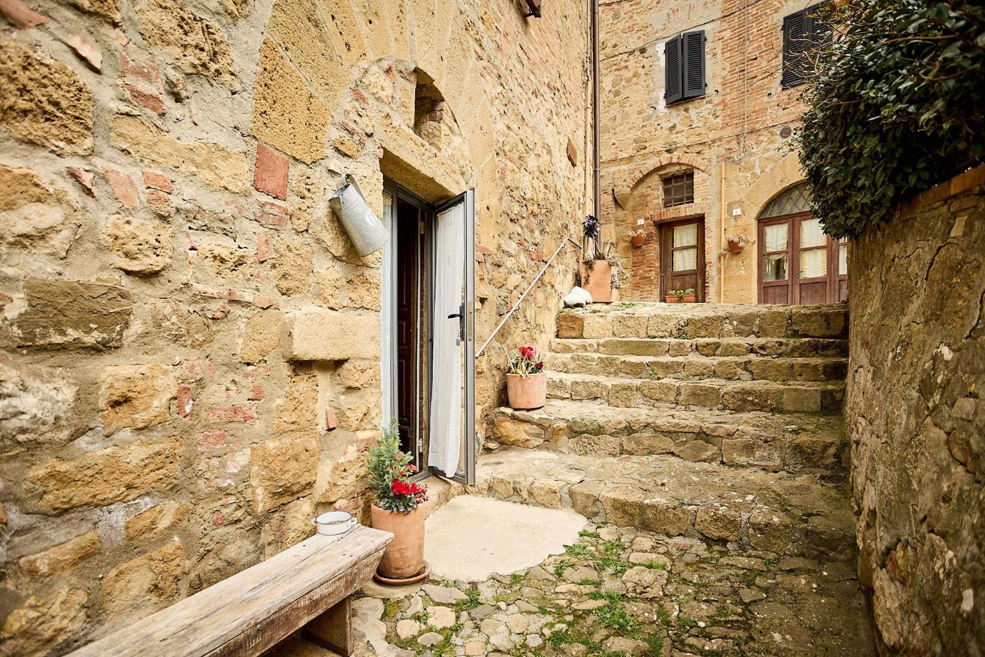Casa Tòrta Monticchiello Exterior foto